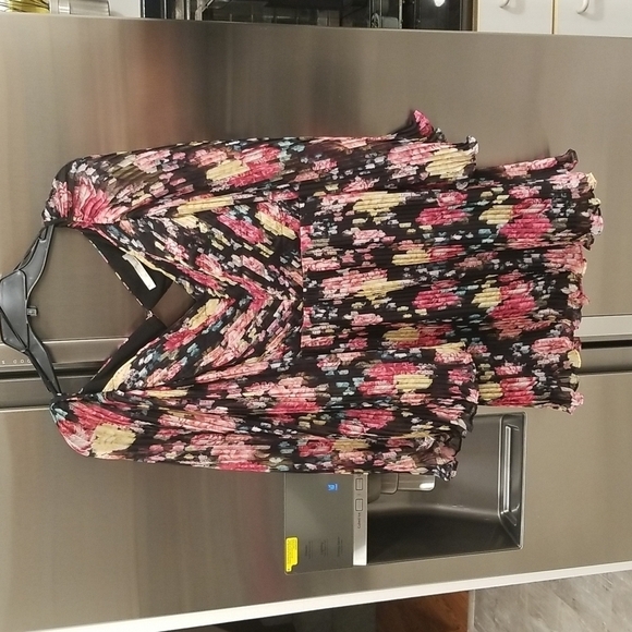 💕TALULAH💕 Midnight Fiesta Mini Dress ~ Floral Print Small S NWOT - Picture 7 of 12